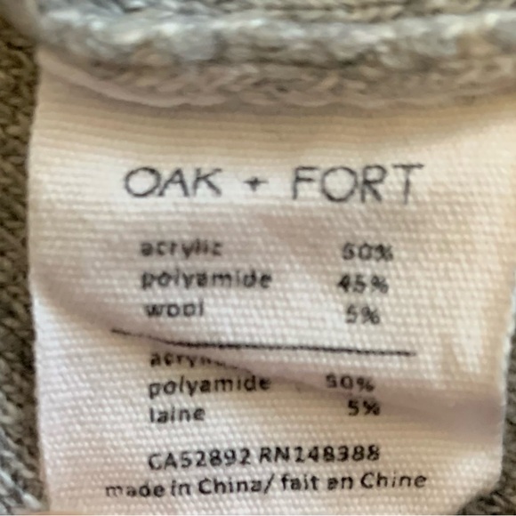 Grey Short Sleeve Knit Sweater Top Soft Textured Casual Layer - Picture 6 of 6